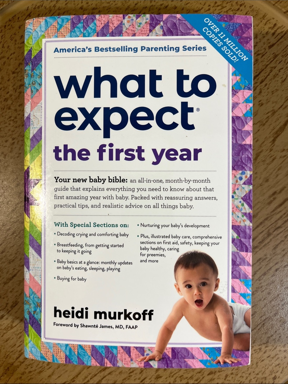 What to Expect the First Year - Parenting Guide (Purple)